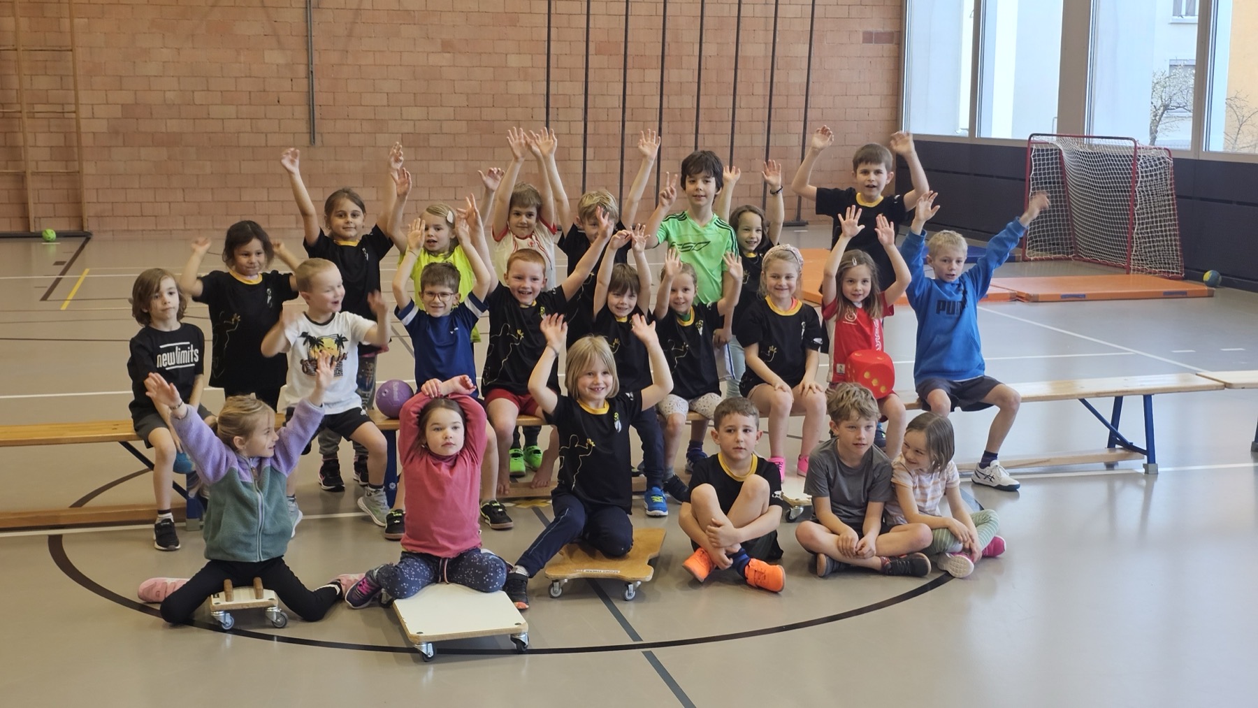 Kinder im Training